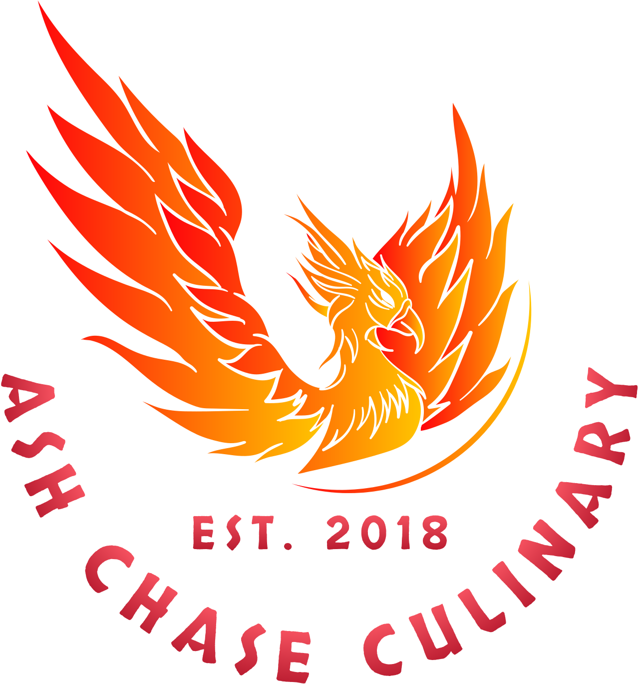 Ash Chase Culinary phoenix logo
